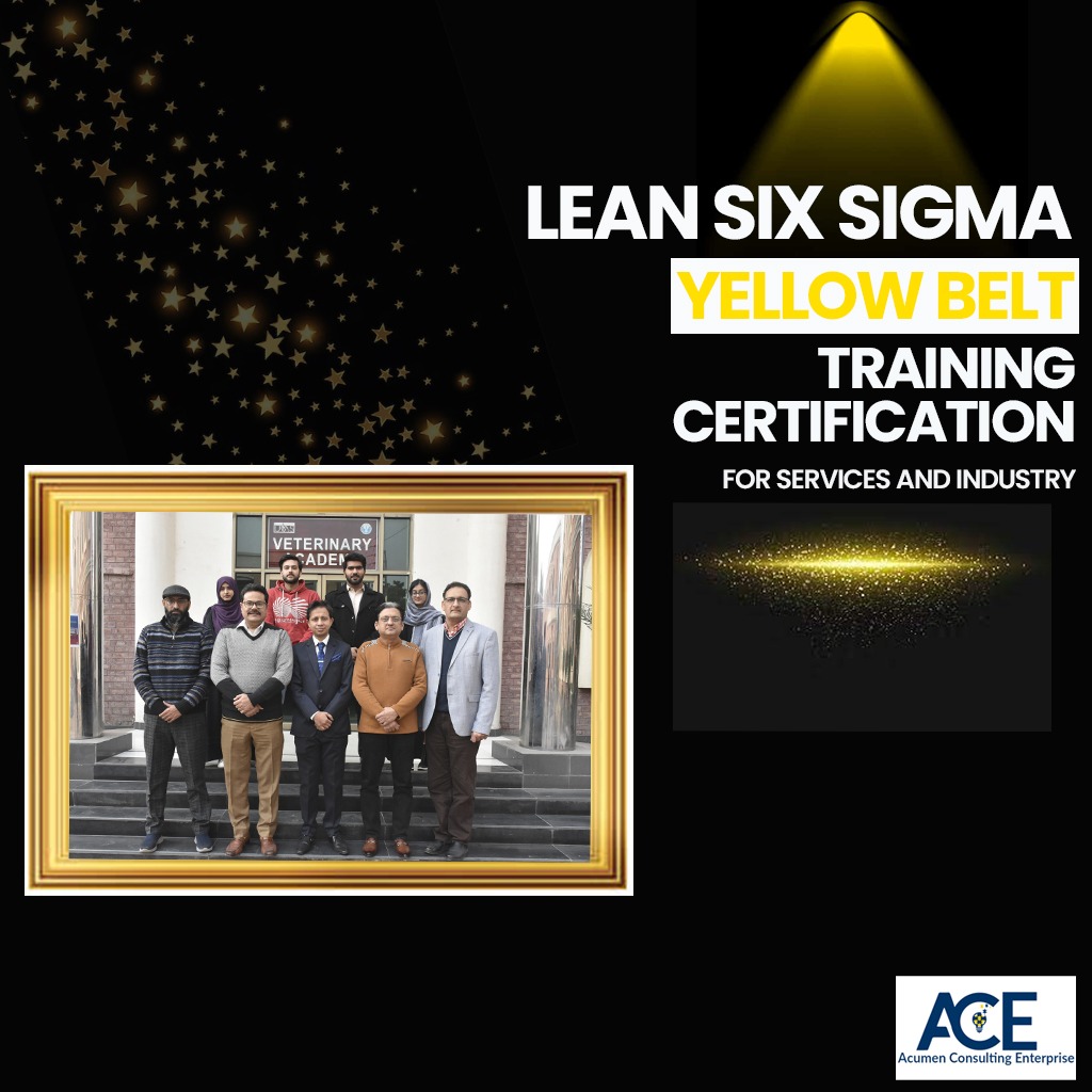 Lean Six Sigma Yellow belt training