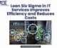 How Lean Six Sigma in IT Services